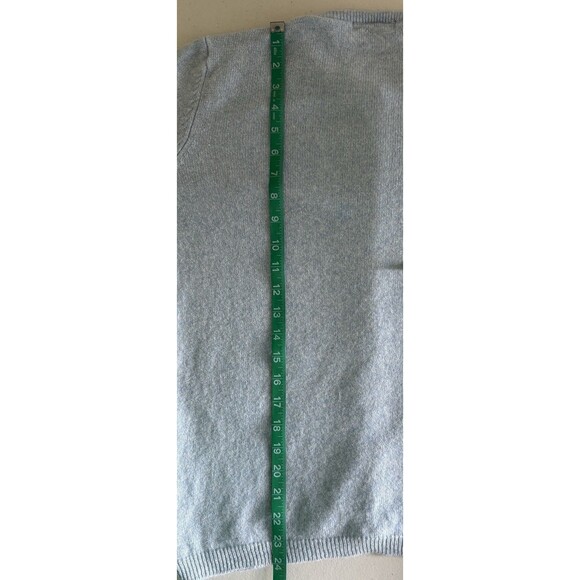 Pendleton Women’s 100% Lambswool Blue Cardigan Quiet Luxury Minimalist Classic S - Picture 8 of 8